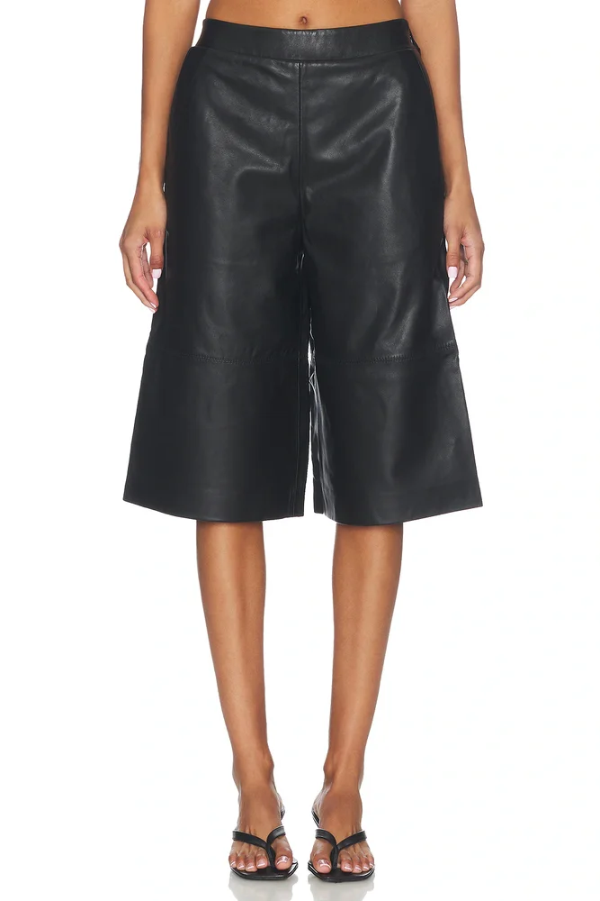 Kayleigh Leather Culotte