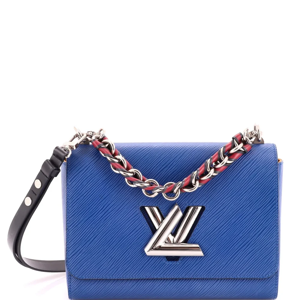 Louis Vuitton Braided Handle Twist Bag Epi Leather MM