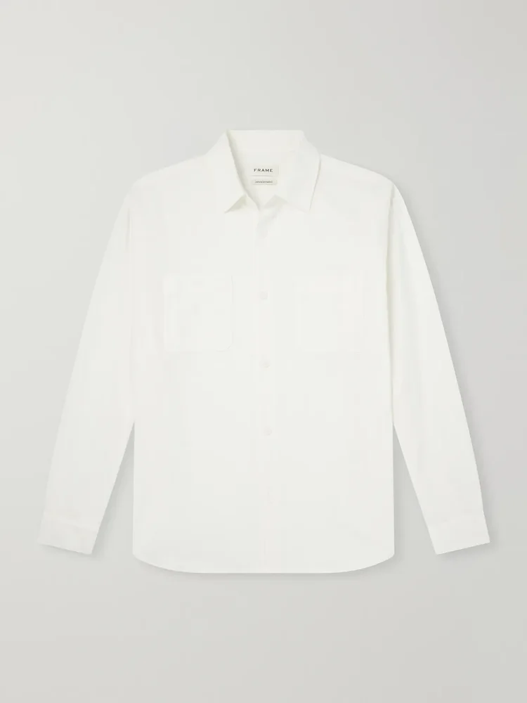 Cotton, Linen and Ramie-Blend Shirt