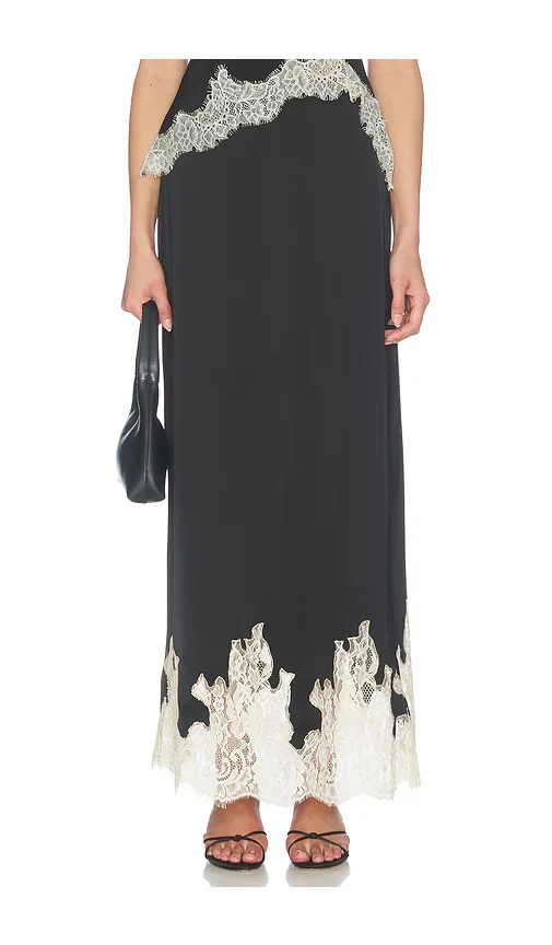 X Hannah Lizzy Shelbie Maxi Skirt