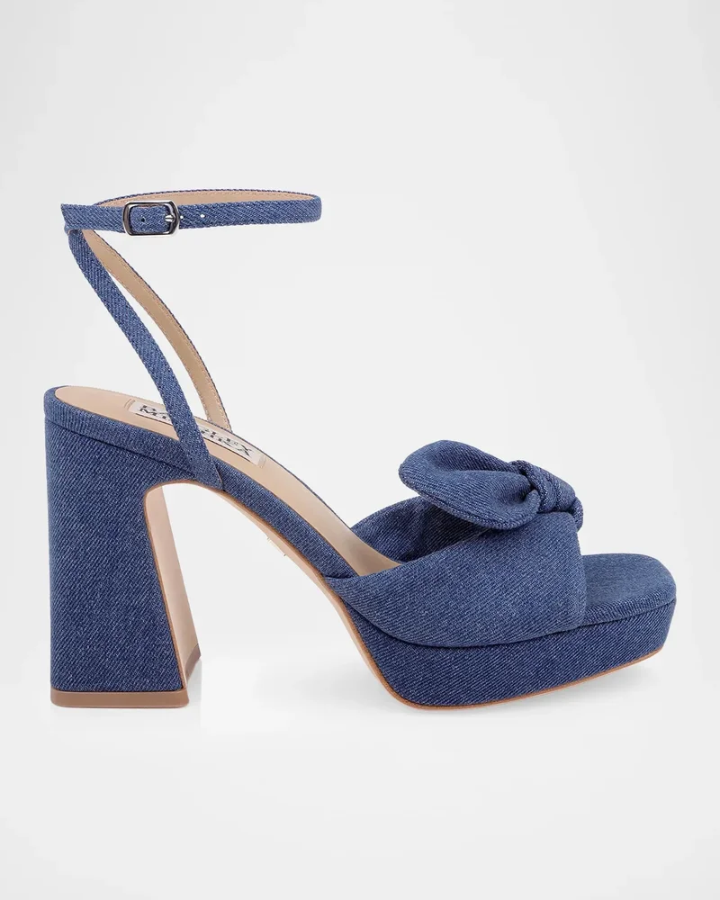 Yuki 90MM Crepe Platform Sandals