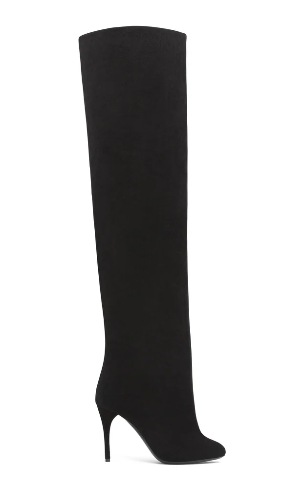 Suede Over-The-Knee Boots