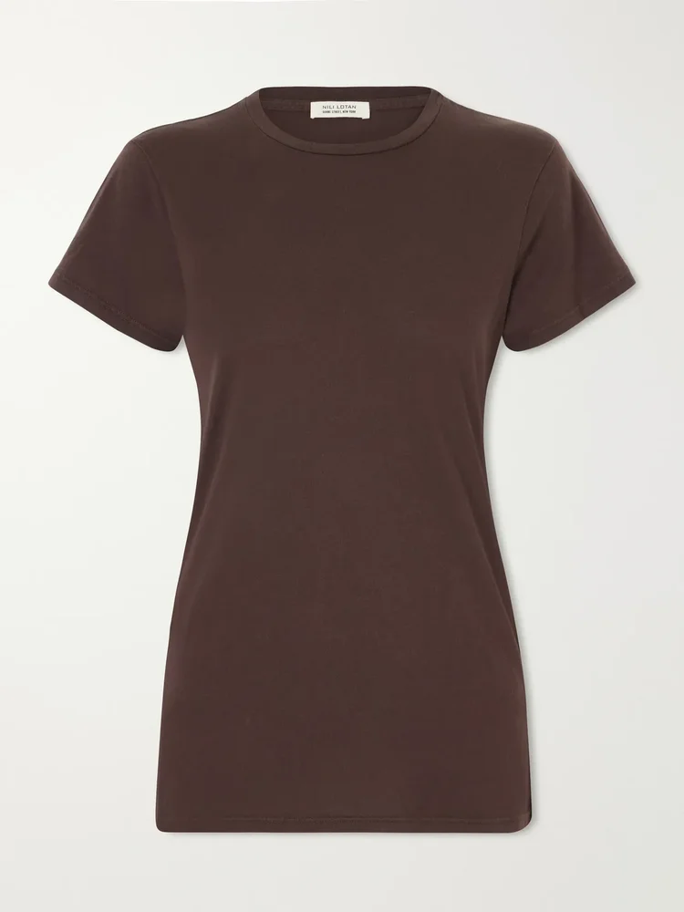 Lana cotton-jersey T-shirt