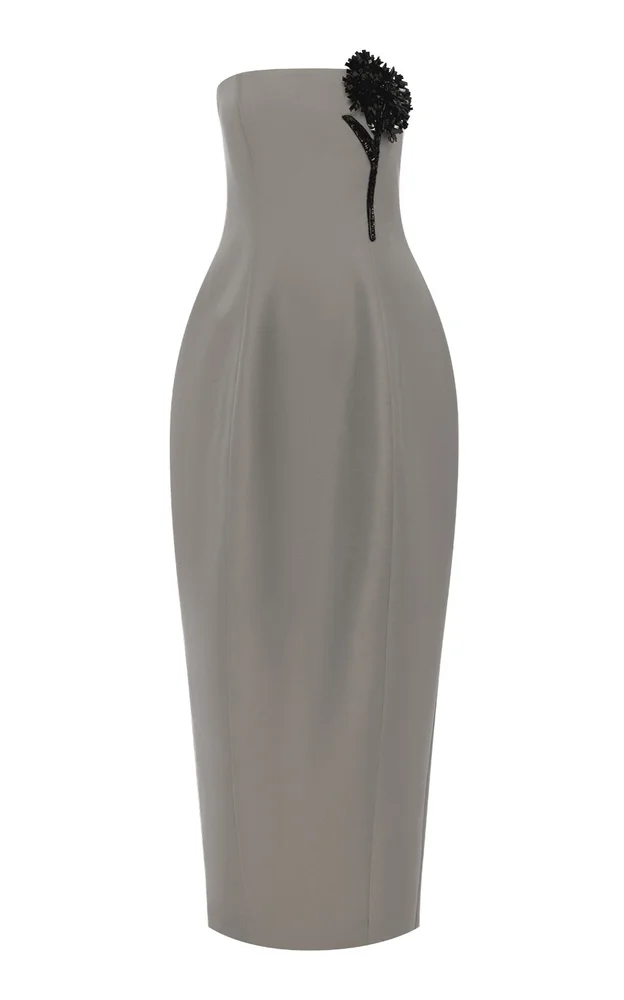 Jessica Strapless Maxi Dress