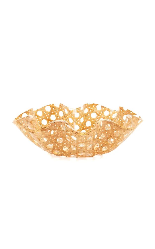 Medium Wicker Salad Bowl