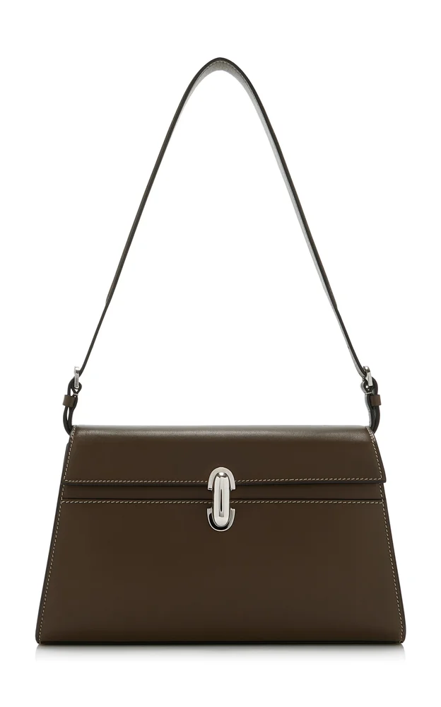 The Symmetry Leather Shoulder Bag