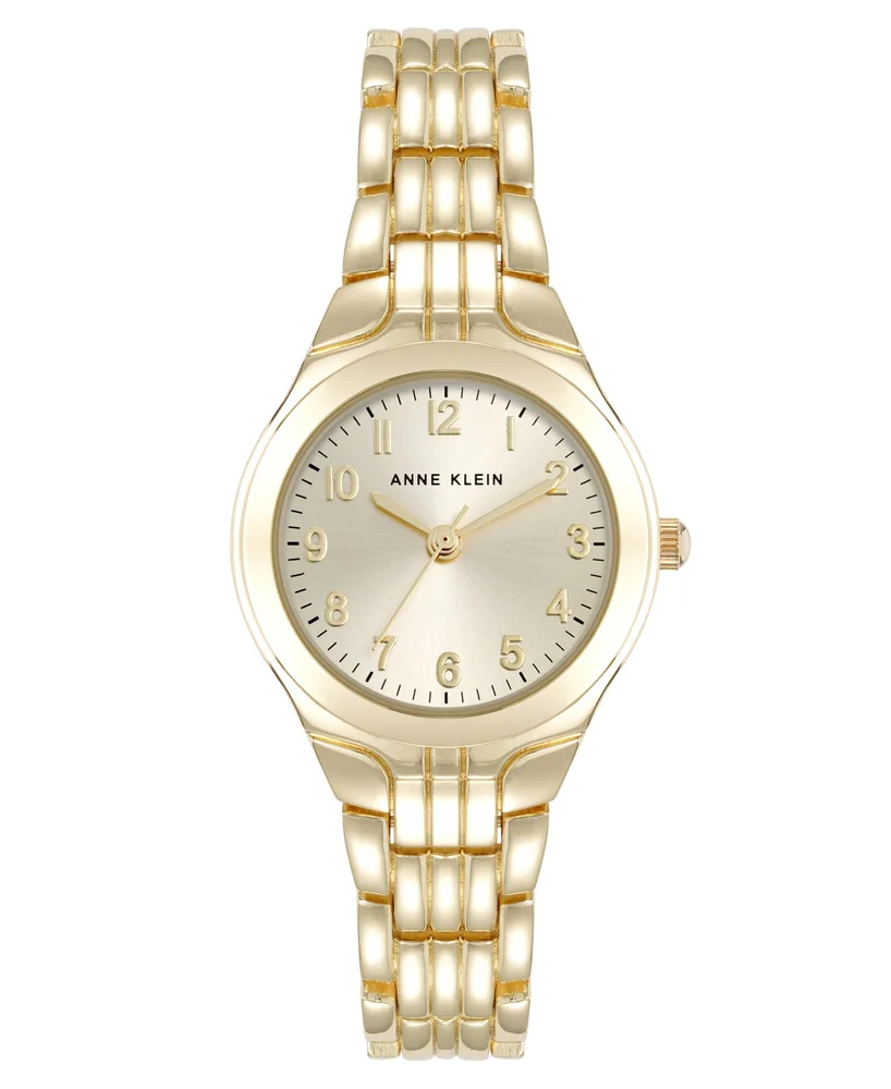 Quartz Casual Gold-Tone Metal Watch, 28mm