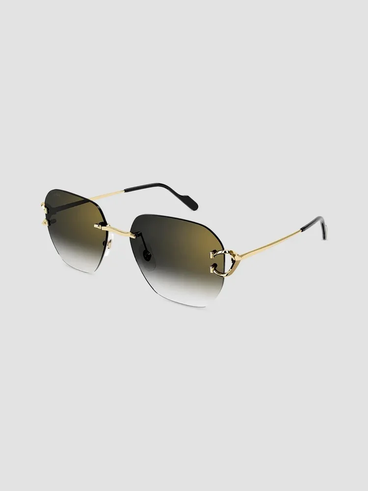 C Décor 58MM Square Sunglasses
