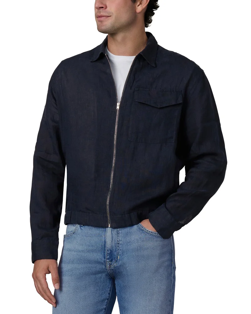 The Linen Zip Jacket