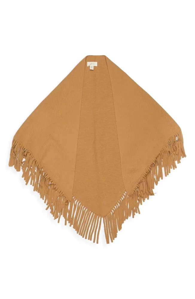 The Big Fringed Sweater Scarf