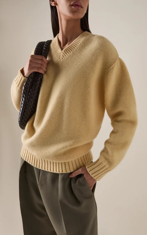 V-Neck Cashmere Sweater