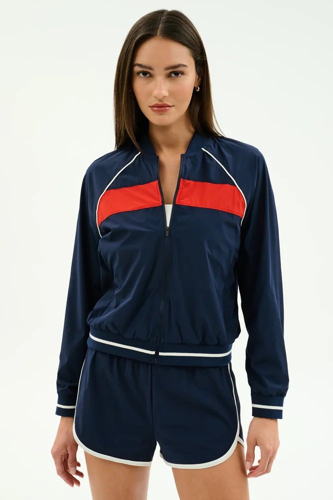 Carrie Woven Nylon Jacket
