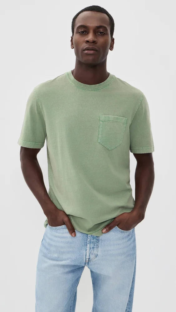 Short Sleeve Recycled Cotton Tee