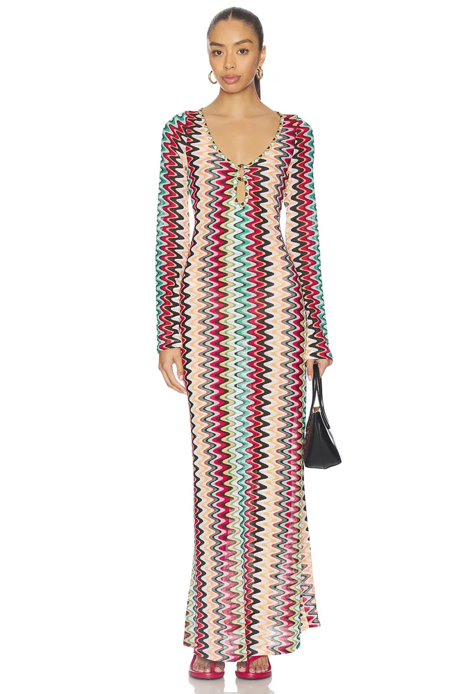 Emerie Scoop Neck Maxi Dress