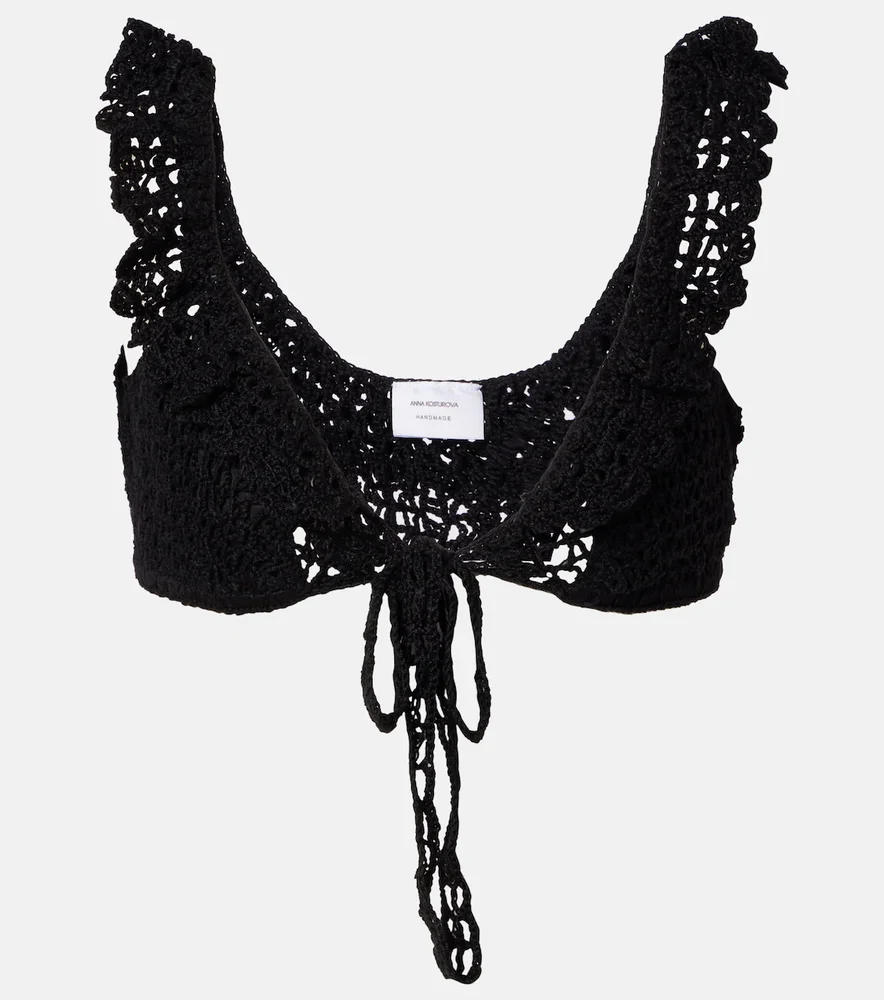 Crochet crop top