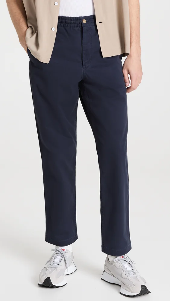 Lightweight Cotton Stretch Prepster Pants