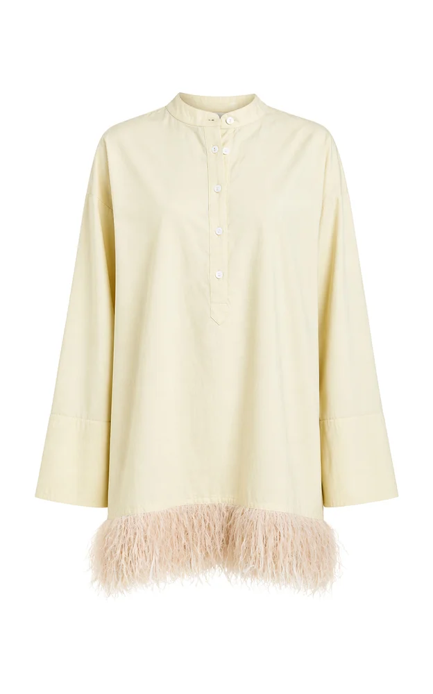 Tangled Yarn Fringe Top