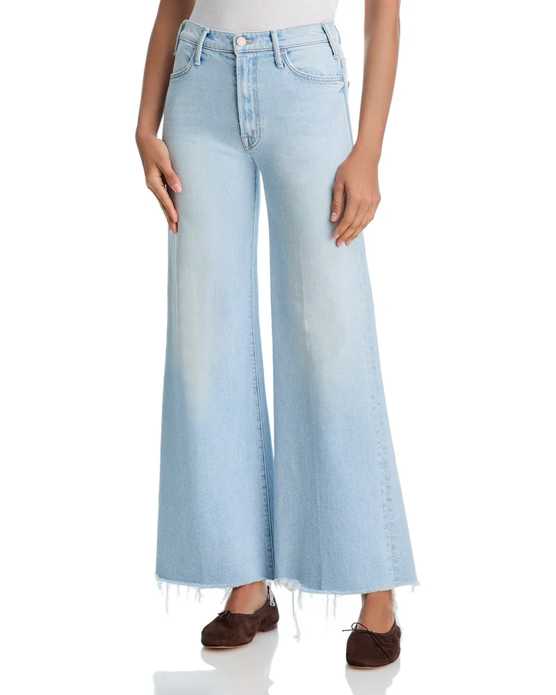 The Hustler Roller Skimp Fray Jeans in Bring the Cooler