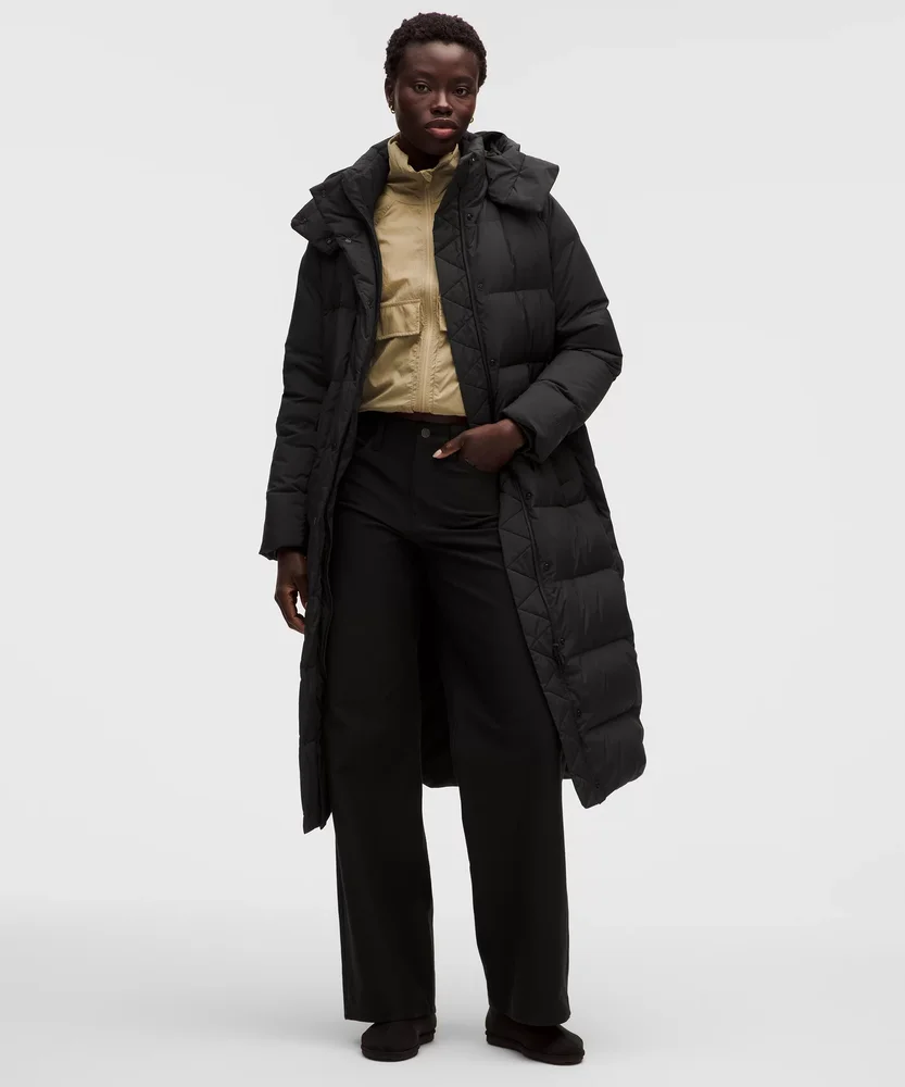 Women's Wunder Puff 600-Down-Fill Long Jacket