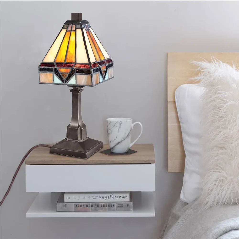 Fine Art Lighting Stained Glass Mini Table Lamp