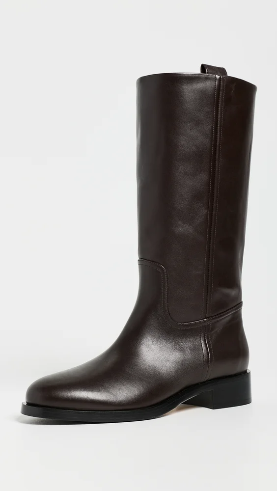 Theo Leather Knee-High Boots