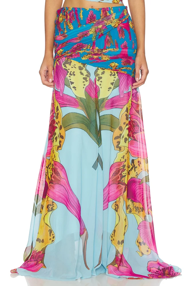 Amazonian Orchid Andressa Skirt
