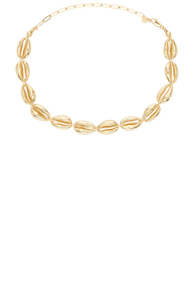 Cowrie Plated Necklace