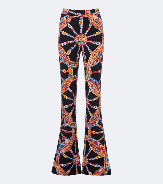 Carretto flared pants
