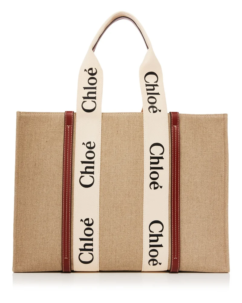 Woody Large Canvas Tote