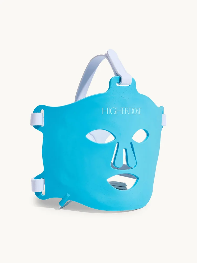 Red Light Face Mask in Blue