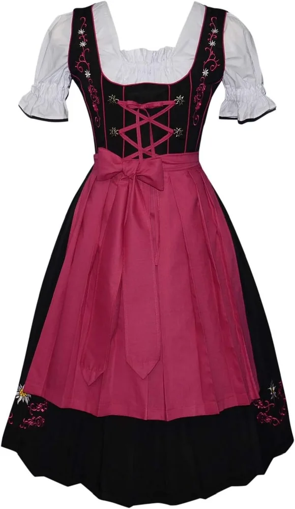 Embroidered Dirndl Dress