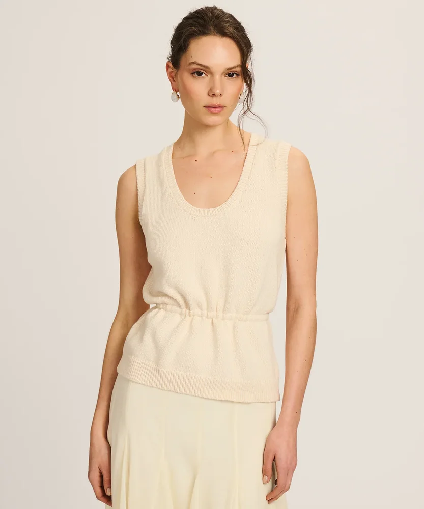 Cotton Belted Tank