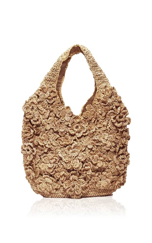 Pampelonne Raffia Tote Bag