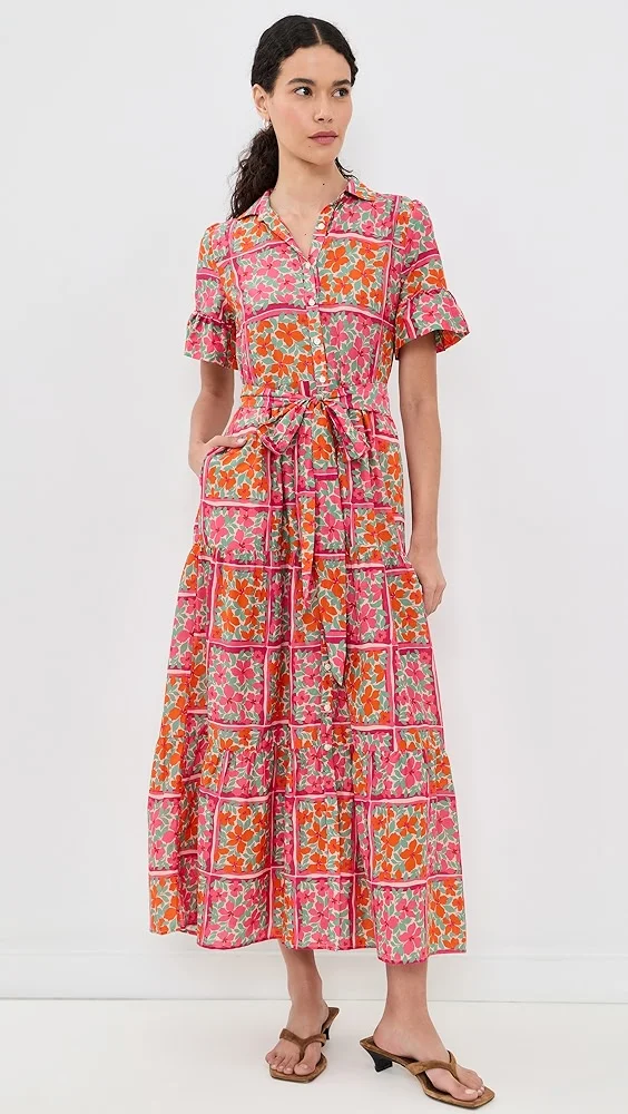 Martine Botanic Tile Dress