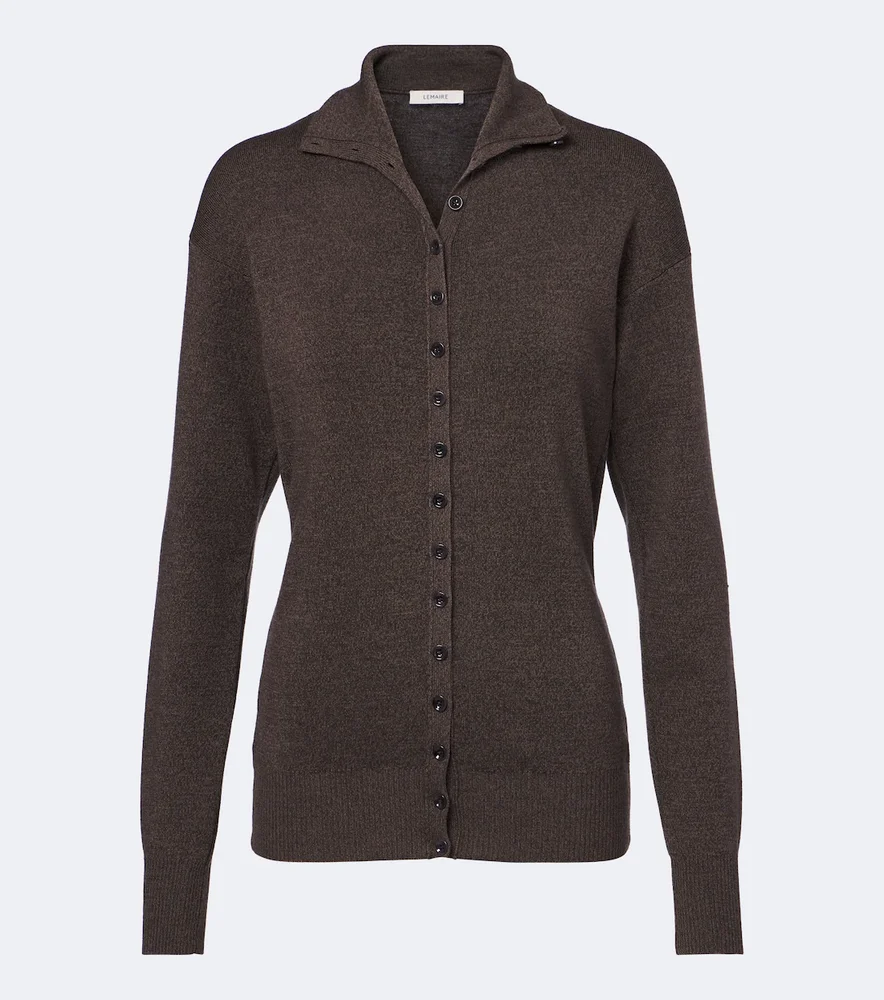 Wool cardigan