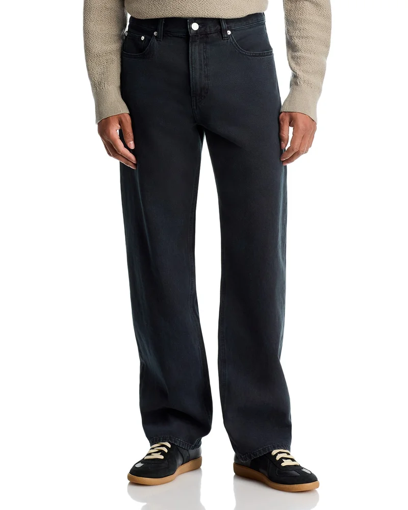 Relaxed 32" Straight Leg Jeans in Dark Navy