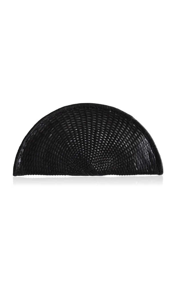 Perla Leather Clutch