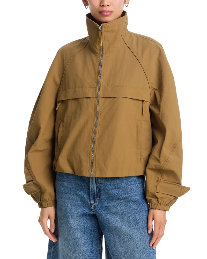 Nylon Logo Jacket