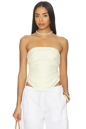 Beale Linen Top