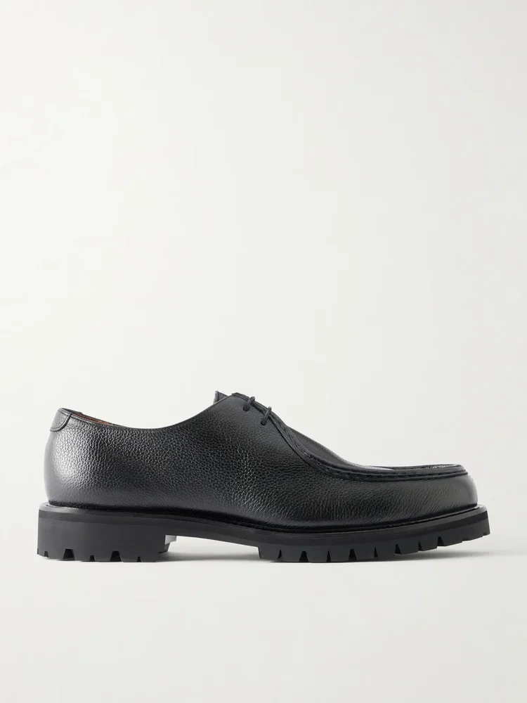 Jacques Full-Grain Leather Derby Shoes