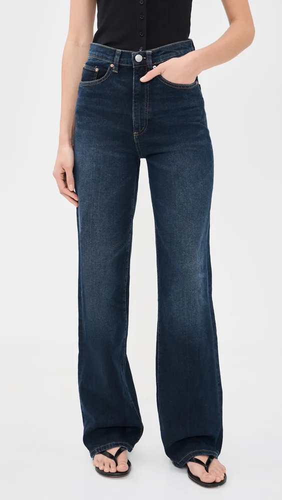 Karmine Refined Wide Leg SculptSystem High Rise Jeans