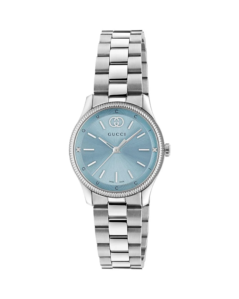 G-Timeless Watch, 29mm (light blue dial)