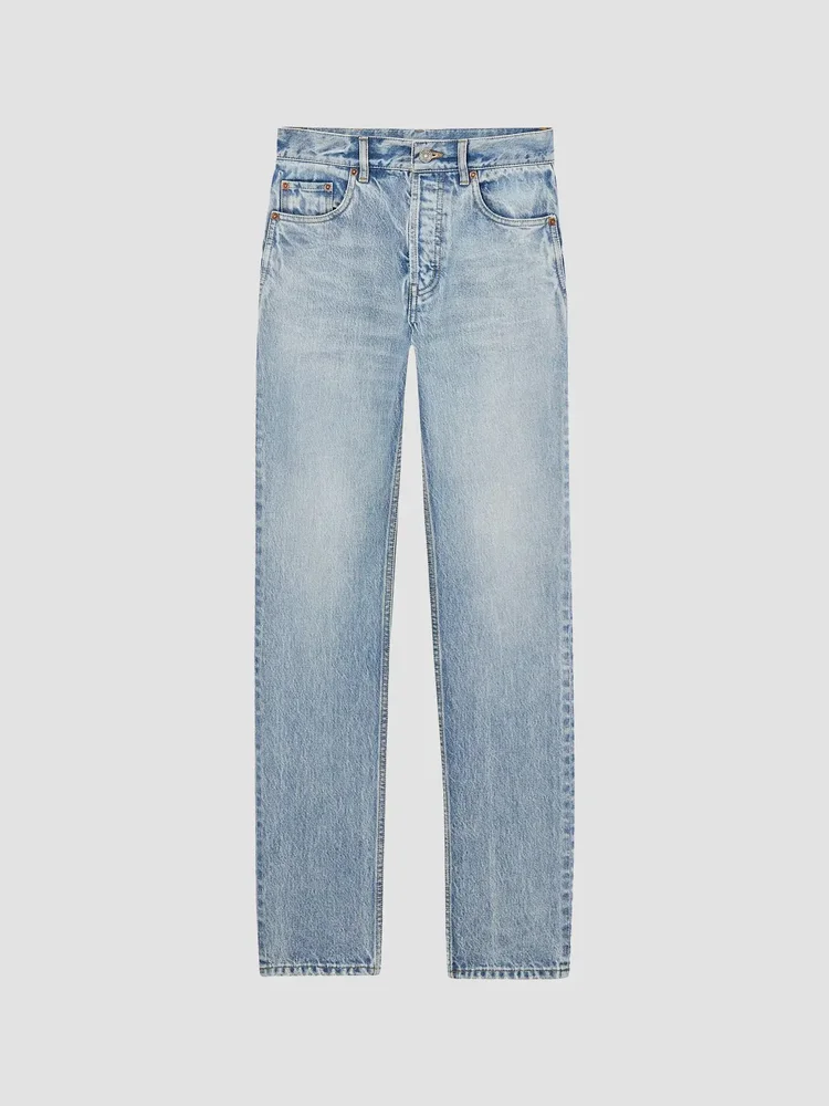 Straight Jeans in Denim