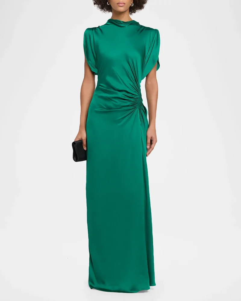 Nadia Satin Gown