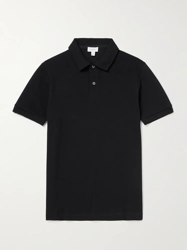 Cotton-Piqué Polo Shirt