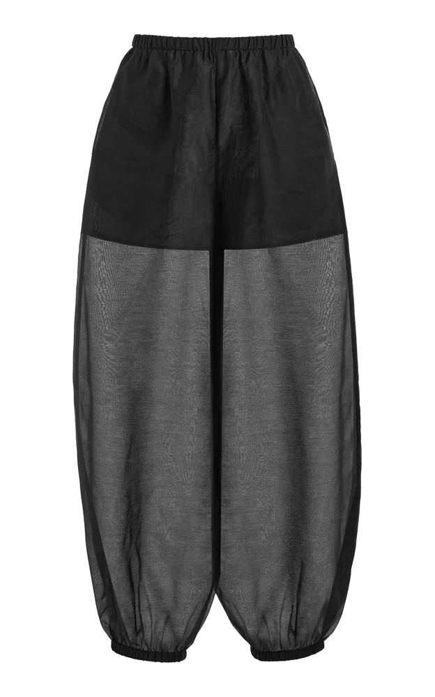 Lumas Cotton-Blend Balloon Pants