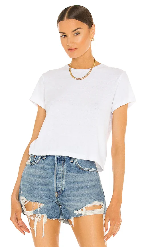 x Hanes 1950s Boxy Tee RE/DONE
