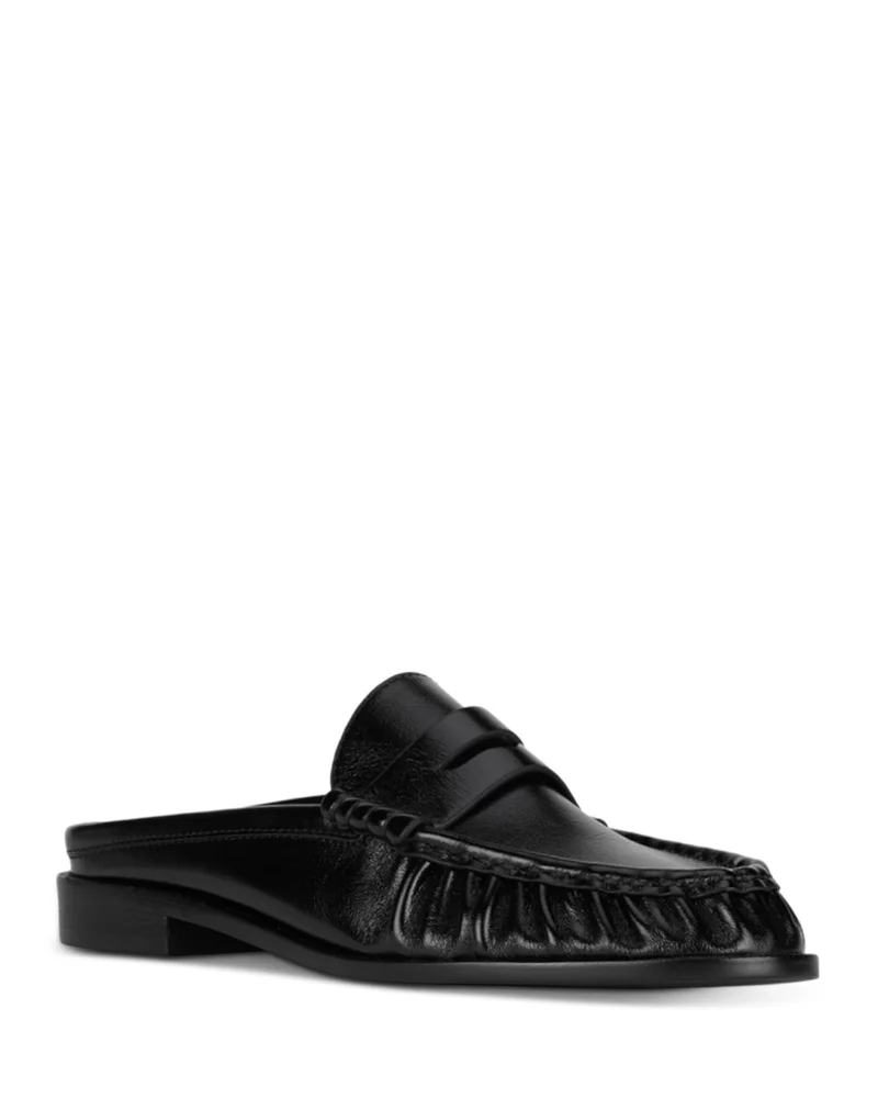 Goddard Leather Loafer Mules
