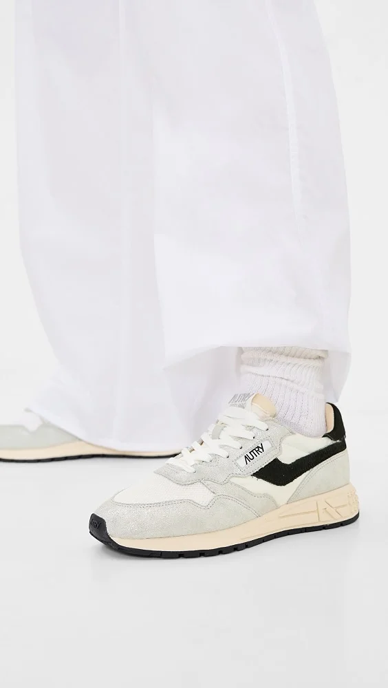 Reelwind Low Sneakers (Silver/White/Black)