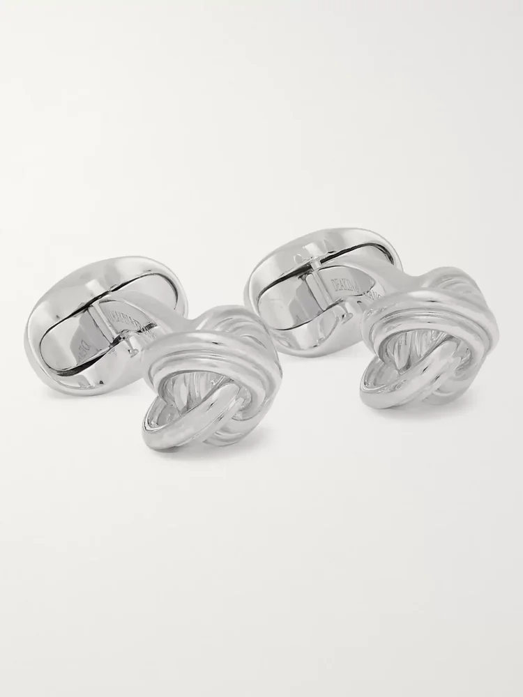 Knot Sterling Silver Cufflinks